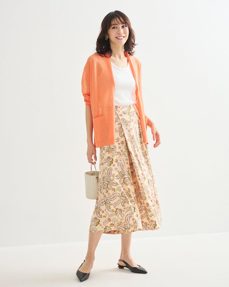 UVスラブ・タックスカウチョ 詳細画像 ベージュ&times;オレンジ 2