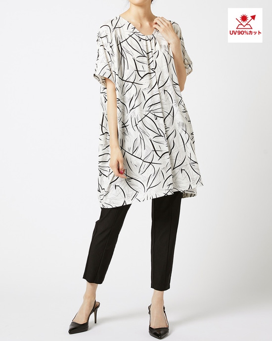 UVスラブ・フレアタックトップス