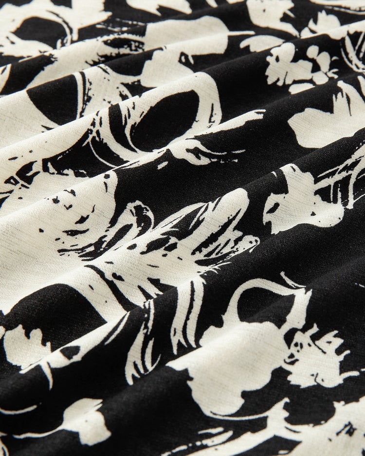 UVスラブ・Vネックギャザーワンピース 詳細画像 ブラックベルベット 6