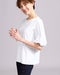 浅Vネック／ランタンスリーブ・ドゥクラッセTシャツ 詳細画像