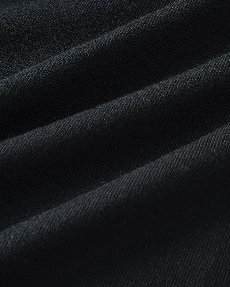 ダブルカフス・配色ハイネック 詳細画像 ブラック 4