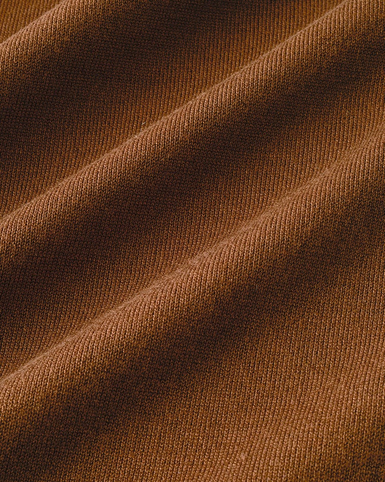ダブルカフス・配色ハイネック 詳細画像 ブラウン 4