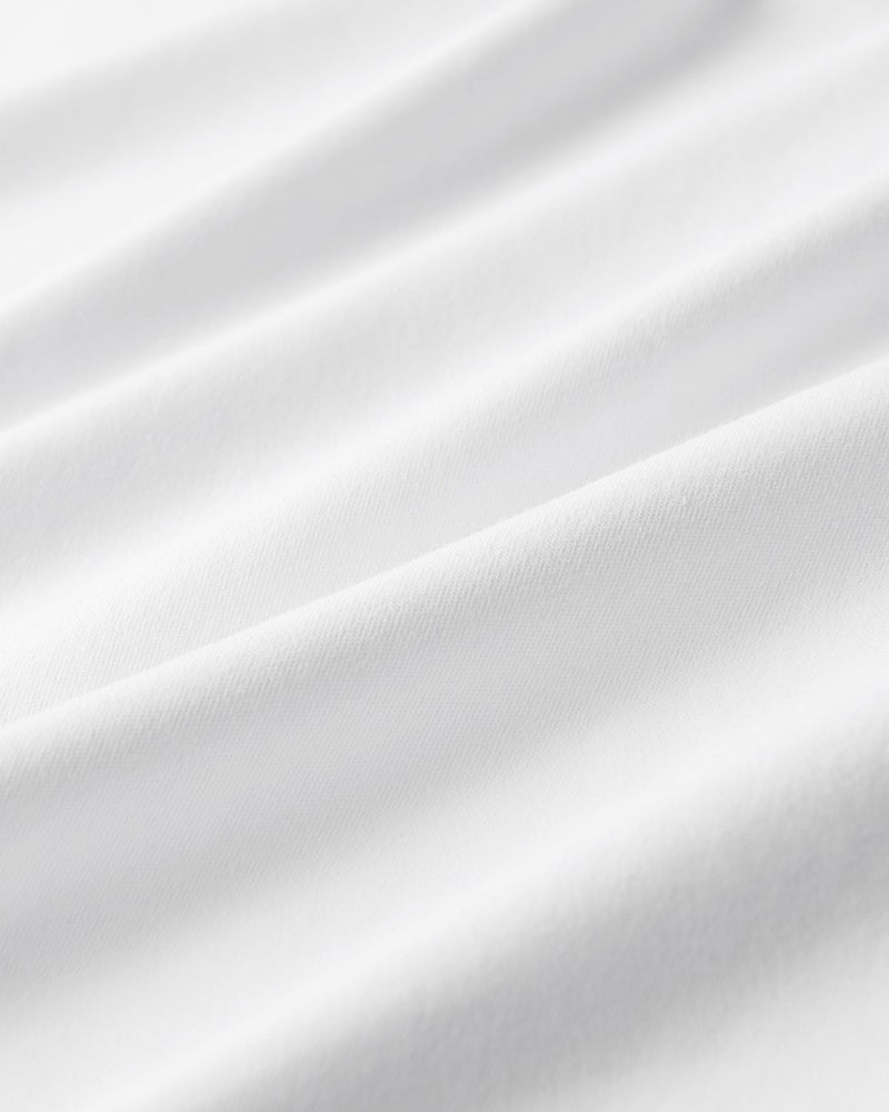 スカラップ衿／フレンチ袖・ドゥクラッセTシャツ 詳細画像 ホワイト 3