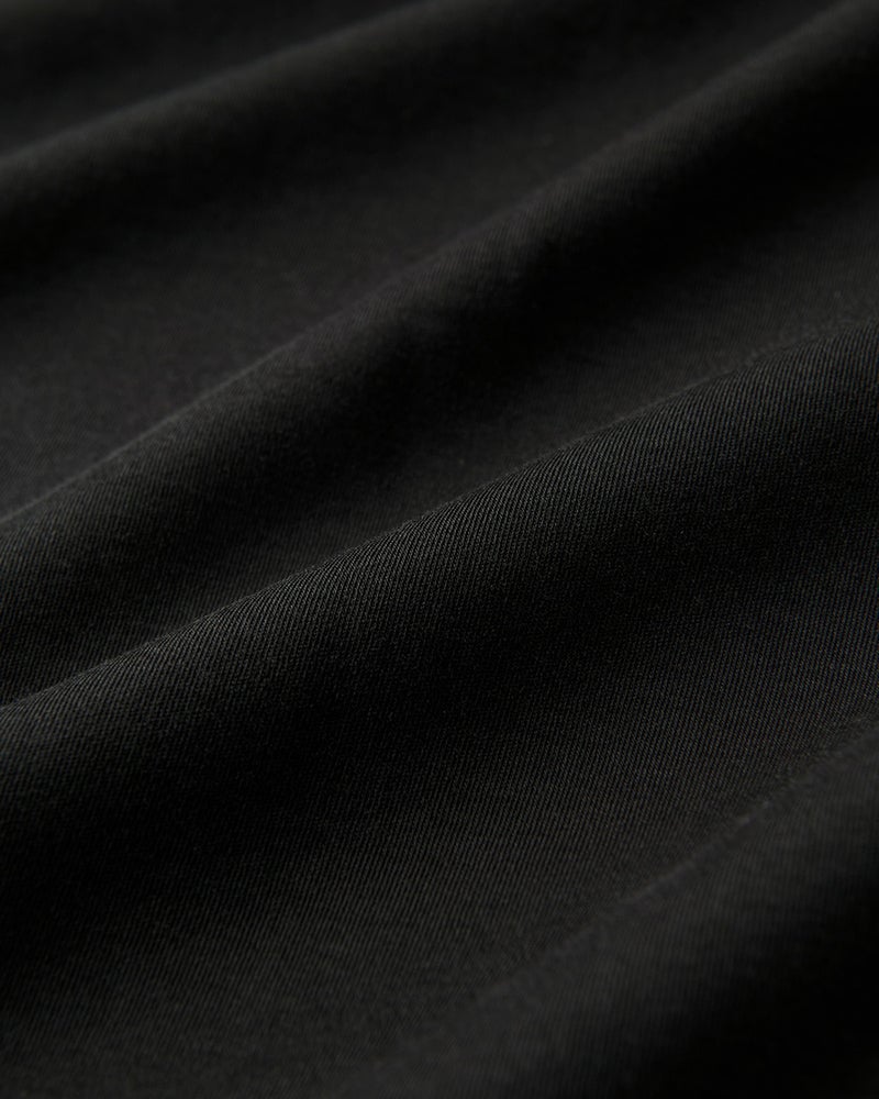 スカラップ衿／フレンチ袖・ドゥクラッセTシャツ 詳細画像 ブラック 3