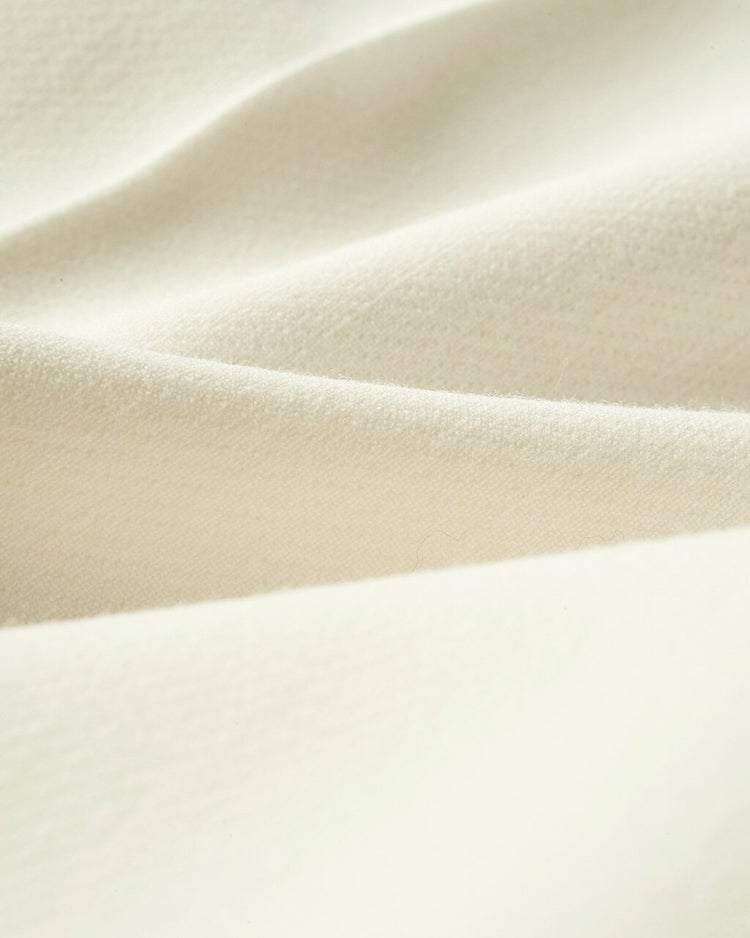 プレミアム二重織・ピンタックテーパード 詳細画像 オフホワイト 4