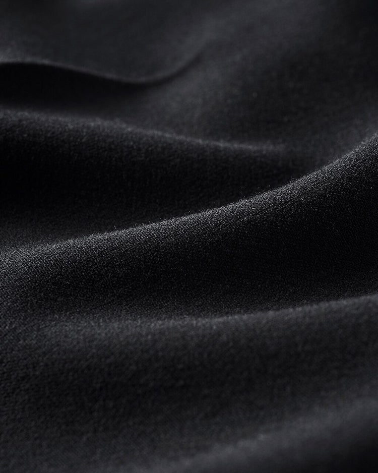 プレミアム二重織・ピンタックテーパード 詳細画像 ブラック 3
