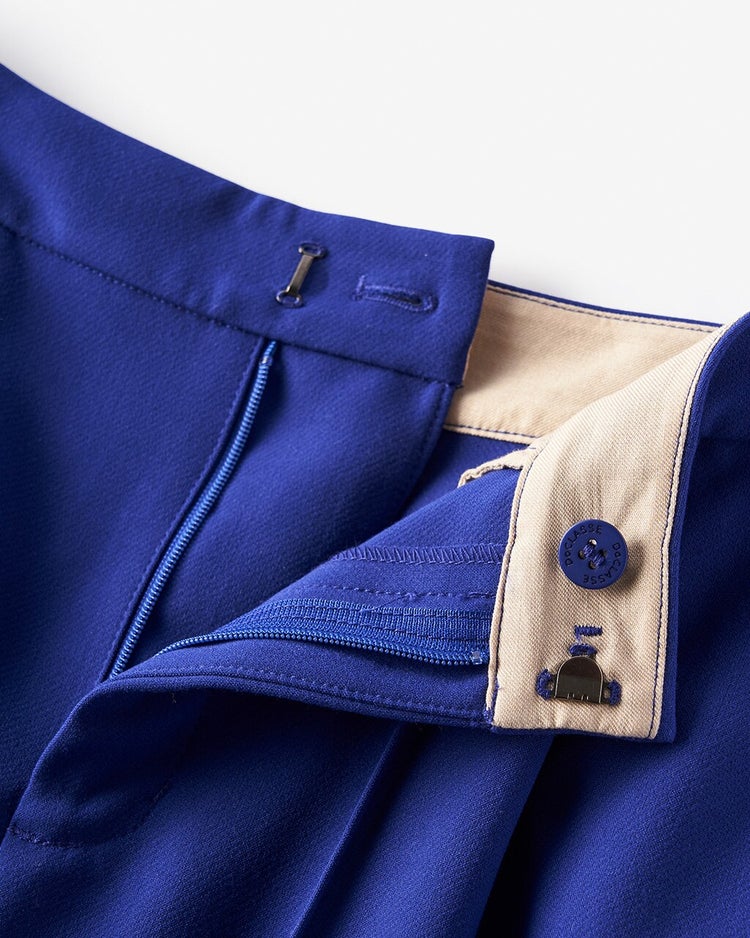 プレミアム二重織・ピンタックテーパード 詳細画像 ロイヤルブルー 2