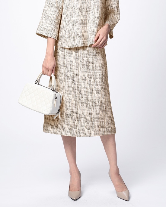 ななこ織・パイピングスカート