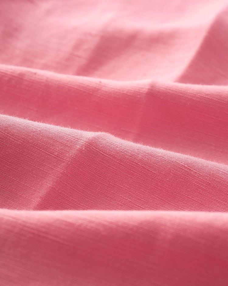 高密度リネン混サテン・ブーツカットパンツ 詳細画像 ピンク 3