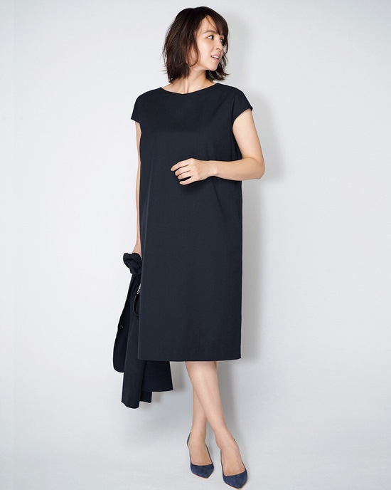 シャンブレーオックス・フォルムワンピ