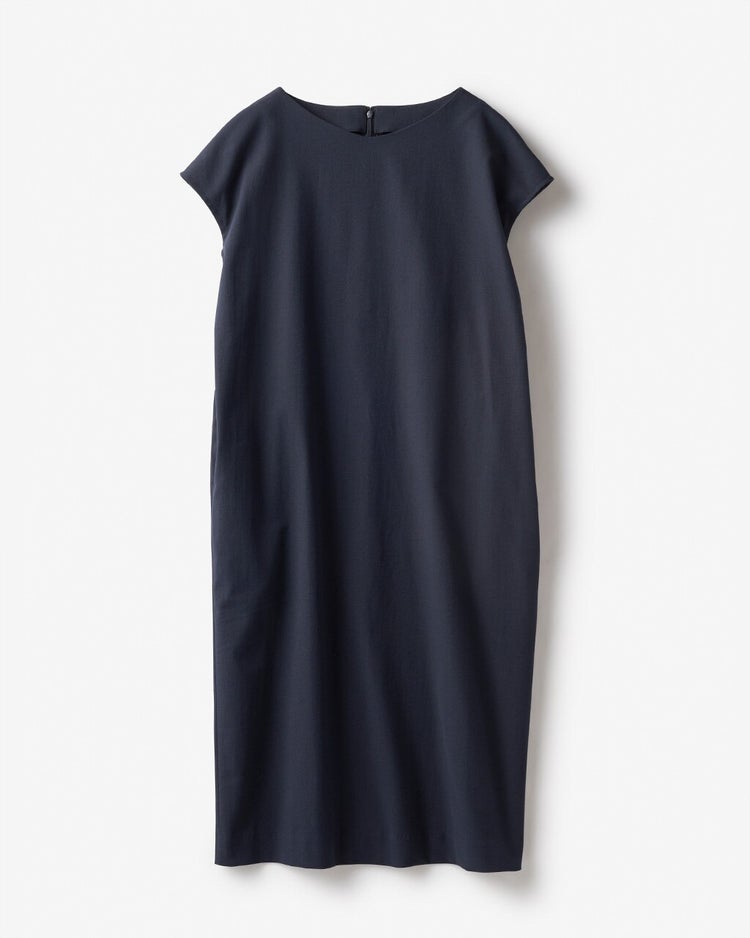 シャンブレーオックス・フォルムワンピ 詳細画像 ネイビー 5