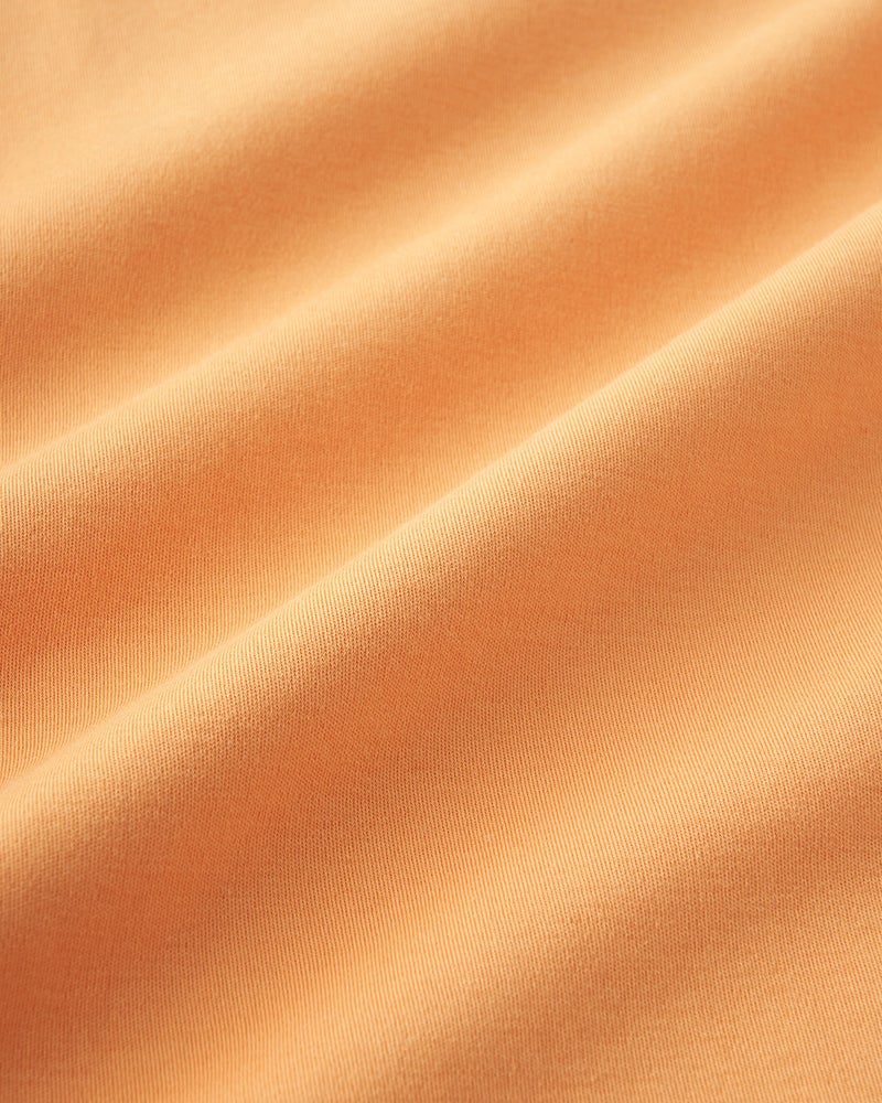 クルーネック／パフ7分袖・ドゥクラッセTシャツ 詳細画像 ライトオレンジ 2