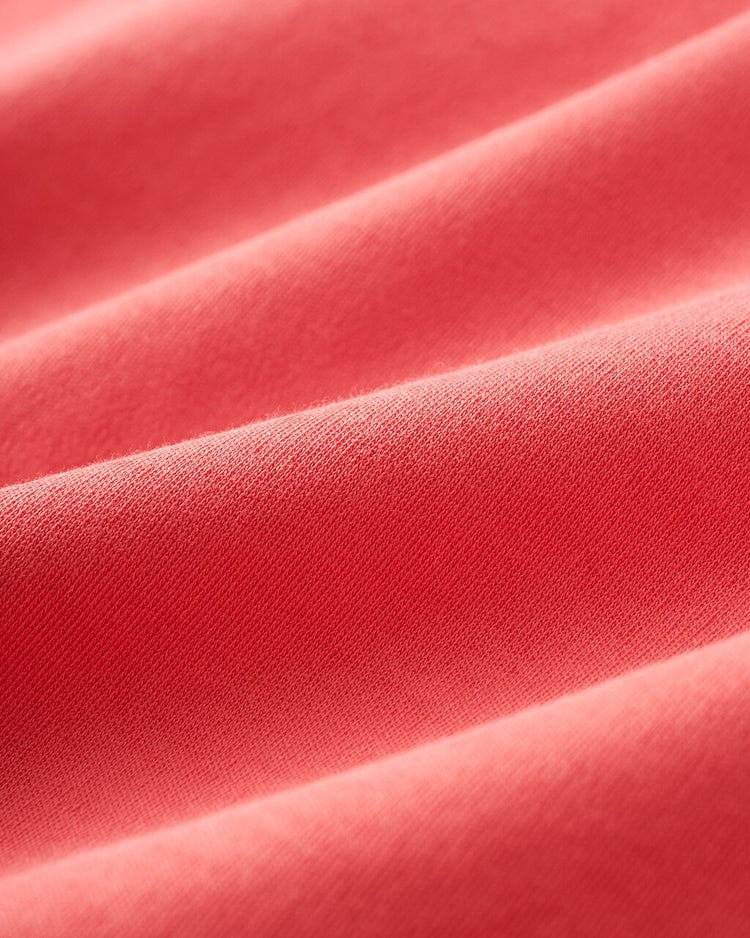 クルーネック／パフ半袖・ドゥクラッセTシャツ 詳細画像 ダークコーラル 3