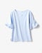 フリル5分袖・ドゥクラッセTシャツ 詳細画像