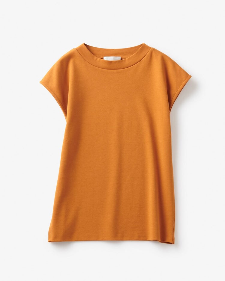 プチハイネック／フレンチ袖・ドゥクラッセTシャツ 詳細画像 オーク 4