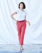 ドライタッチ・ピンタックパンツ63㎝ 詳細画像