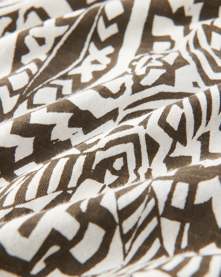 コットンスラブ・プリントTシャツ 詳細画像 カーキ 2