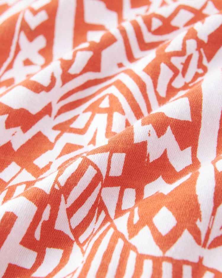 コットンスラブ・プリントTシャツ 詳細画像 オレンジ 2