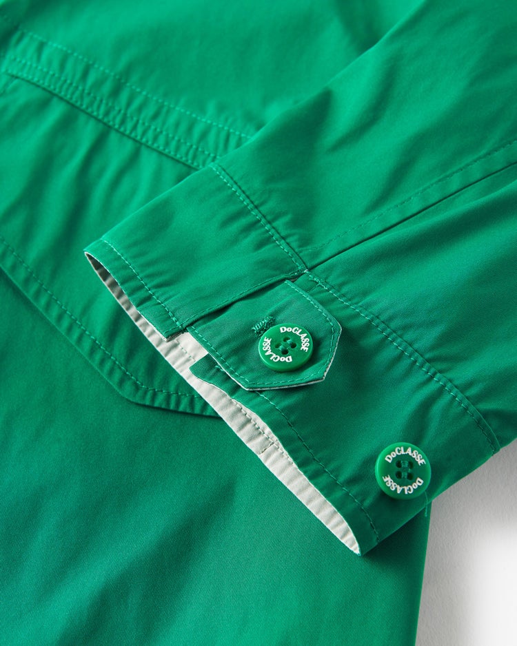 二重織リバーシブル・ステンカラーコート 詳細画像 グリーン&times;グレー 6