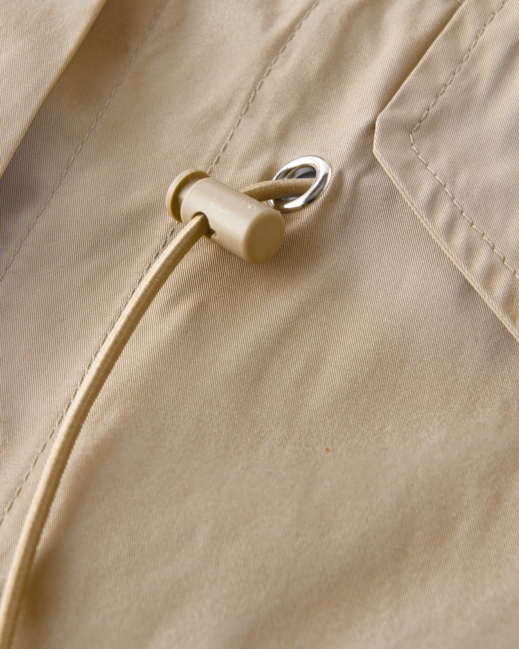 二重織リバーシブル・ステンカラーコート 詳細画像 ベージュ&times;ブルー 4