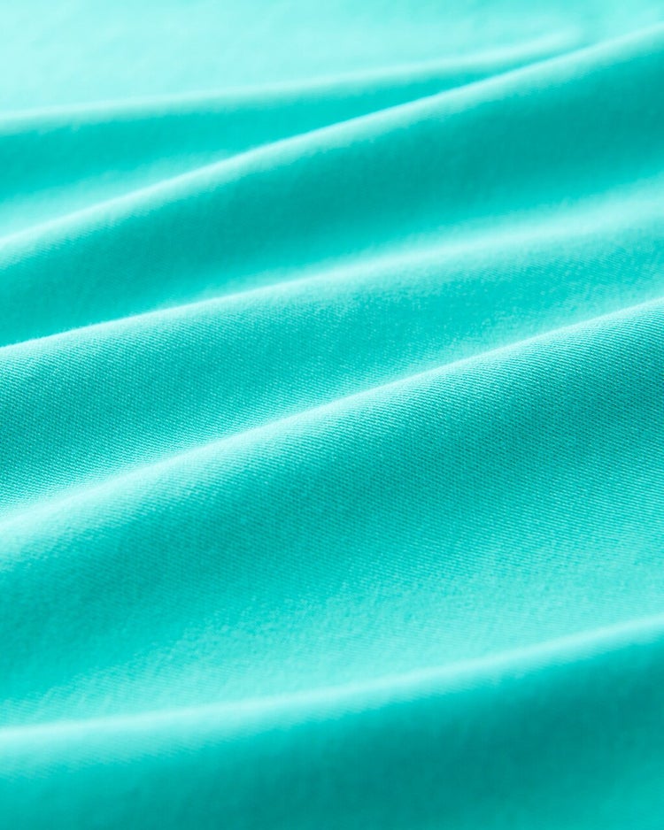 ボートネック／5分袖・ドゥクラッセＴシャツ（58cm丈) 詳細画像 ターコイズ 2