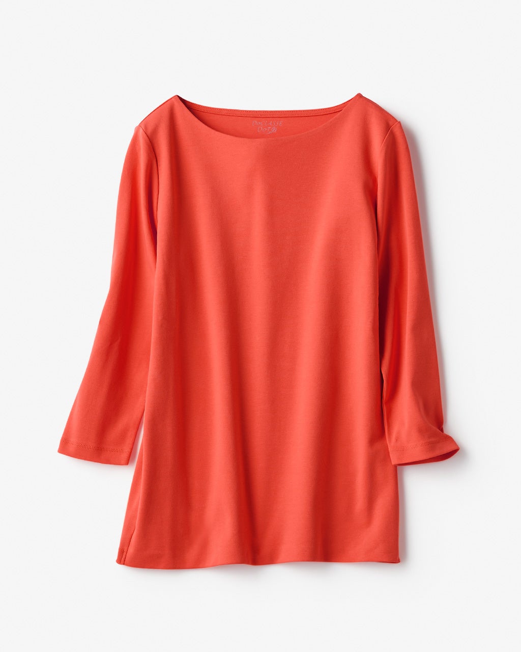 ボートネック／7分袖・ドゥクラッセTシャツ(58cm丈)/DoCLASSE