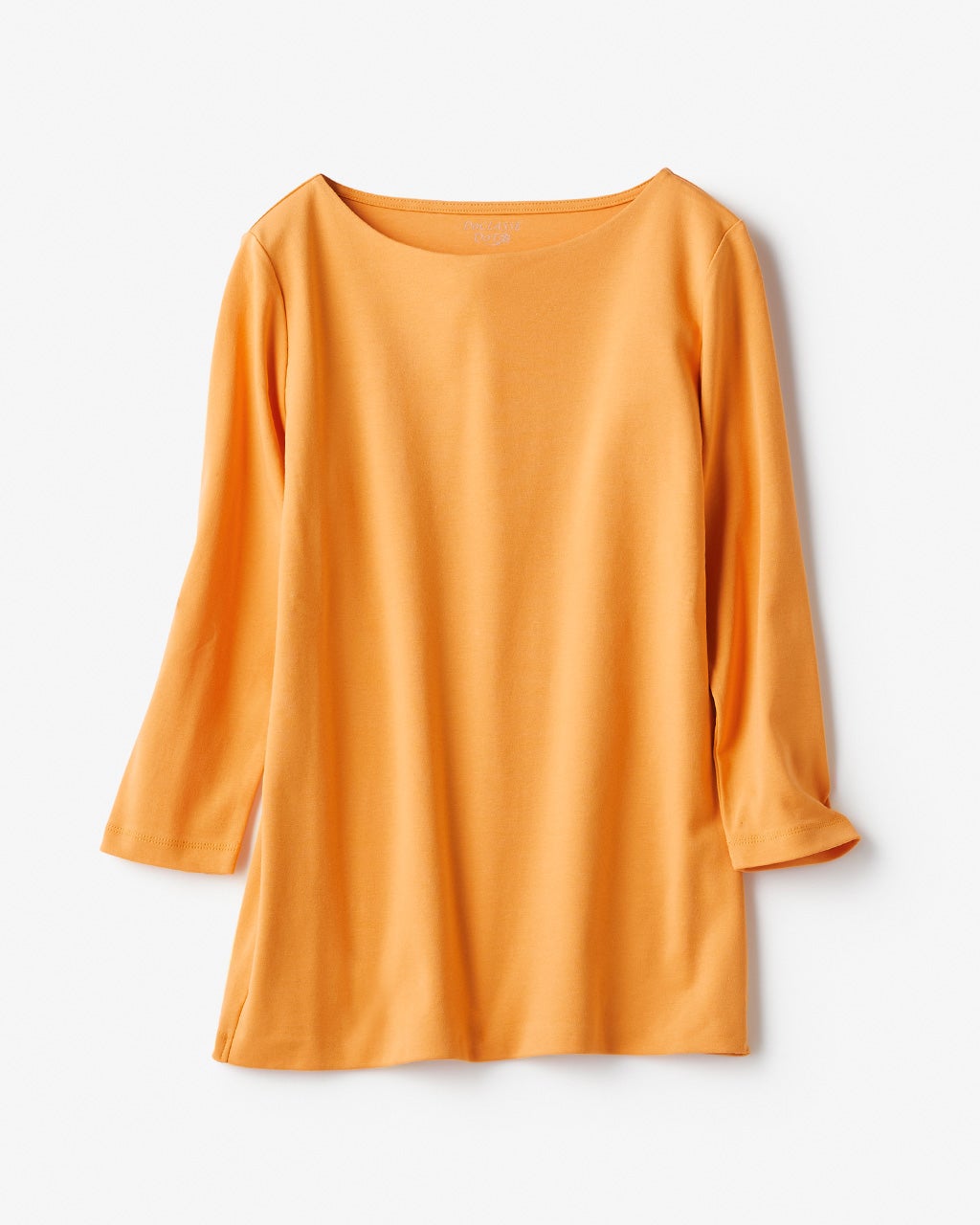 ラウンドネックコットン七分袖Tシャツ ☆ PETIT BATEAU クルーネック半袖Tシャツ｜ベビー服・子供服通販のPETTIT