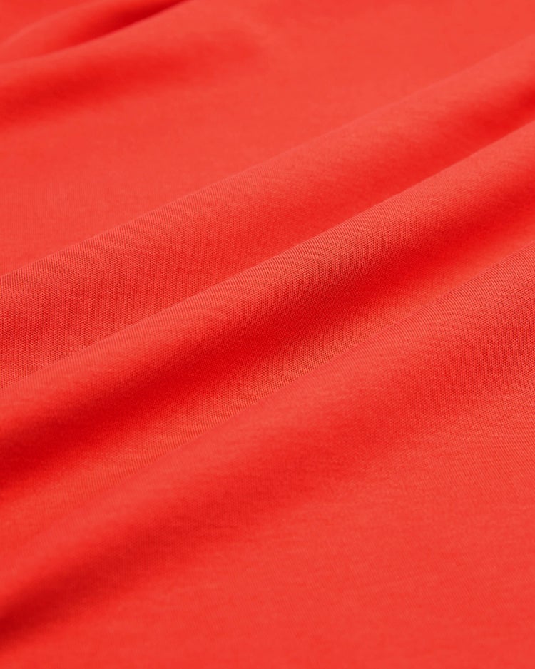 クルーネック／7分袖・ドゥクラッセTシャツ 詳細画像 スカーレット 2