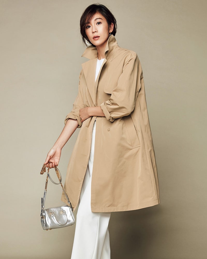 グログラン Aラインコート ライナー付き 40代50代からのレディース メンズファッション通販 Doclasse ドゥクラッセ