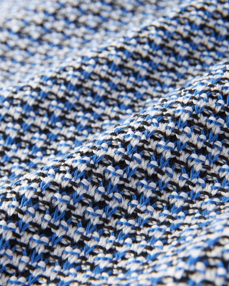 ツイードライク・ストレッチスカート 詳細画像 ブルー・パターン 3