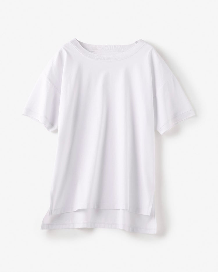 シルコットンUV・クルーネックTシャツ 詳細画像 ホワイト 5