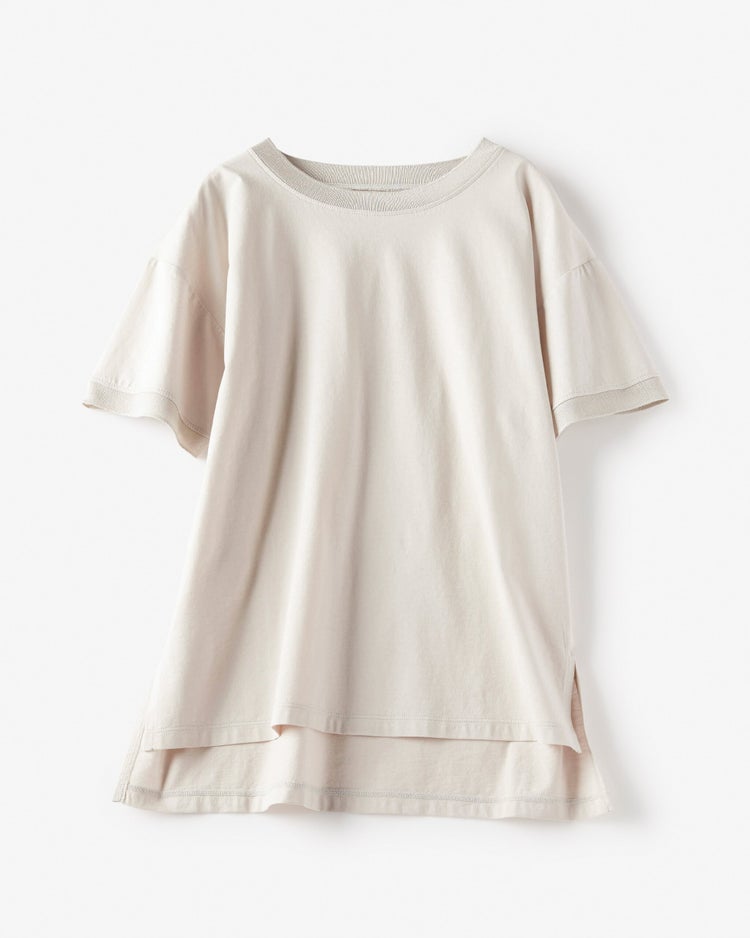 シルコットンUV・クルーネックTシャツ 詳細画像 グレーベージュ 7