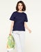 シルコットンUV・クルーネックTシャツ 詳細画像