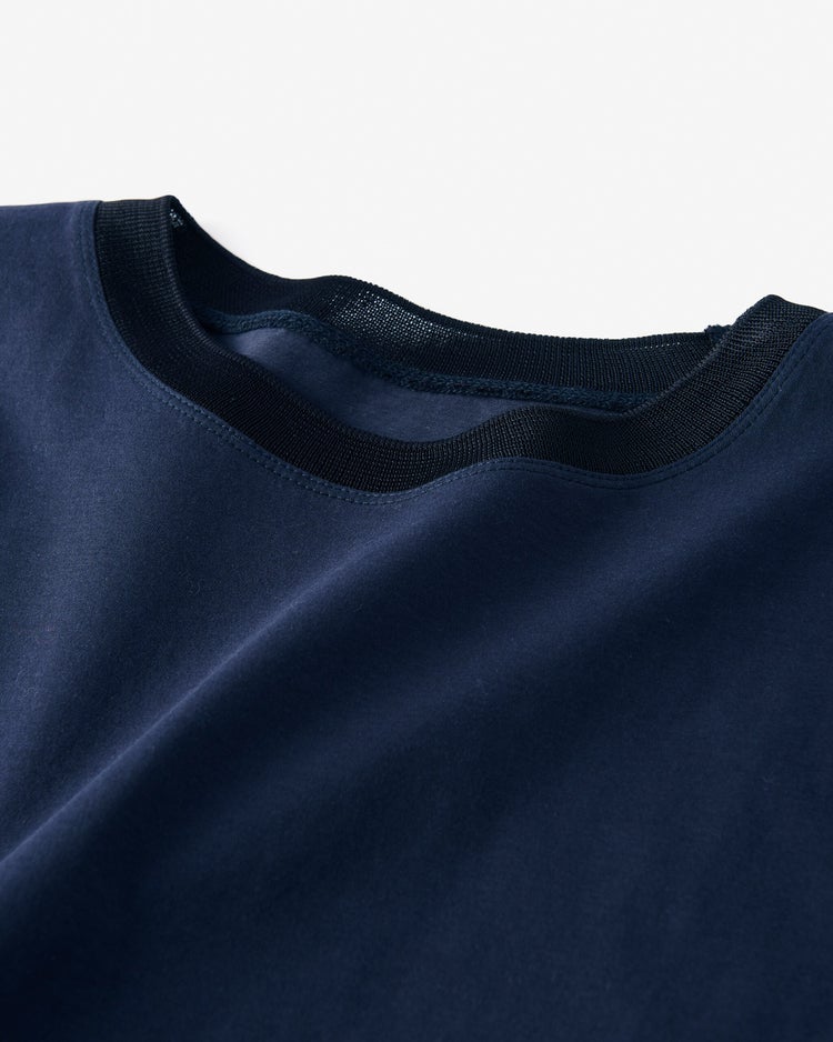 シルコットンUV・クルーネックTシャツ 詳細画像 ミッドナイトブルー 3