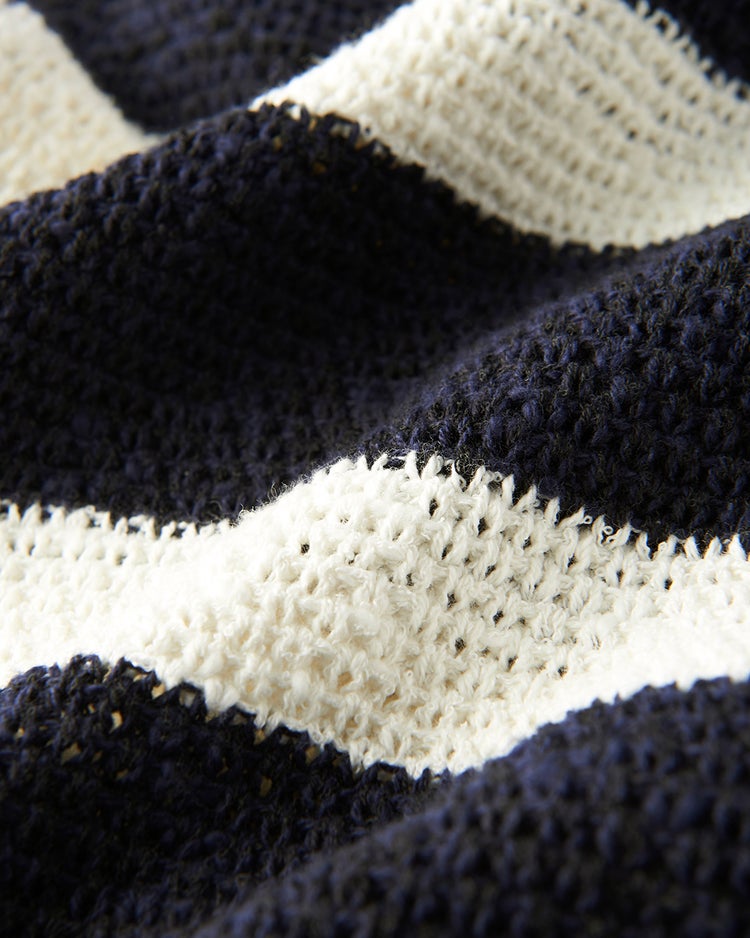 ツイーディニット・カーデセットアップ 詳細画像 ネイビーＸオフ 3