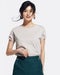 クルーネック／タック半袖・ドゥクラッセTシャツ 詳細画像