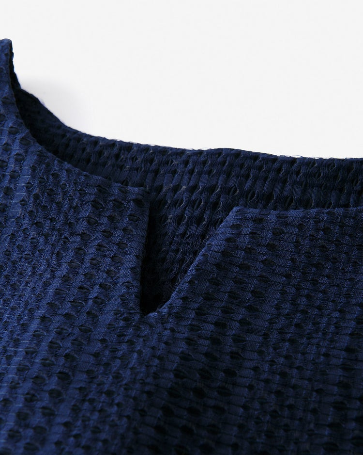 レーシージャカード・フレアセットアップ 詳細画像 ネイビー 4