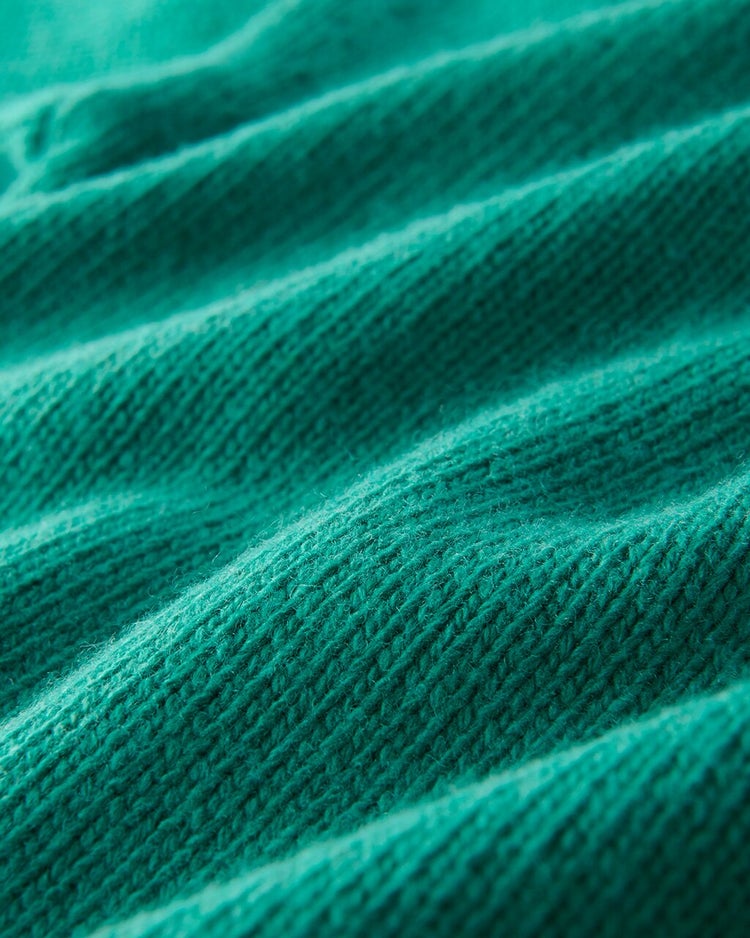 イタリア糸・カシミヤ混バルキーハイネック 詳細画像 グリーン 3
