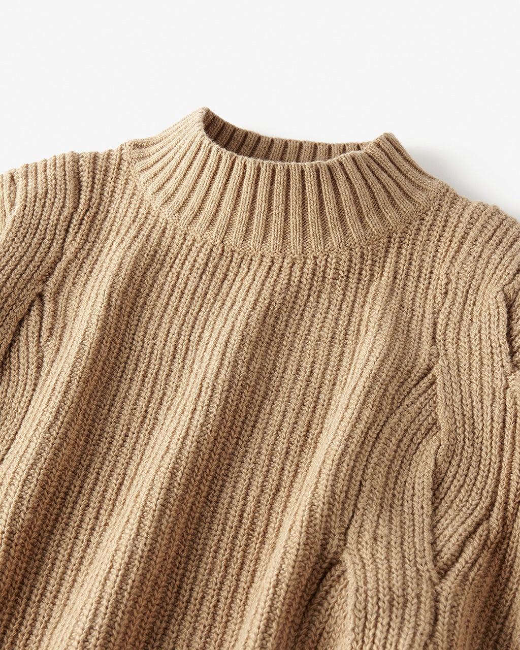 イタリア糸・カシミヤ混ケーブルワンピ/DoCLASSE