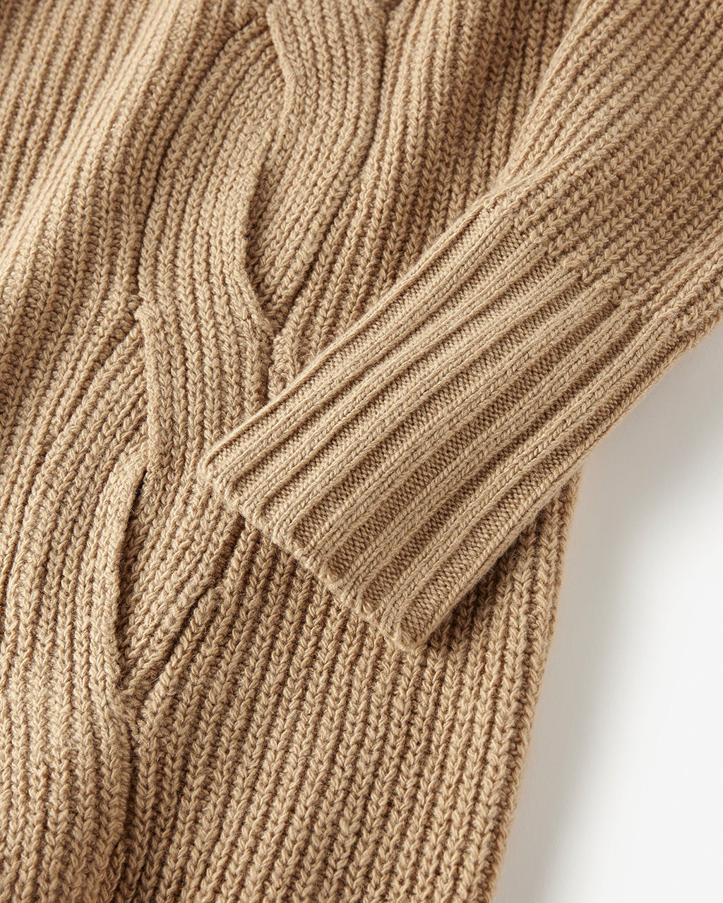 イタリア糸・カシミヤ混ケーブルワンピ/DoCLASSE