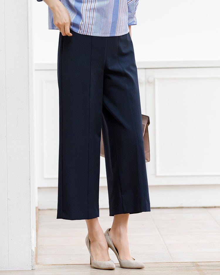 3Dストレッチ・アンクルワイド 詳細画像 ネイビー 1