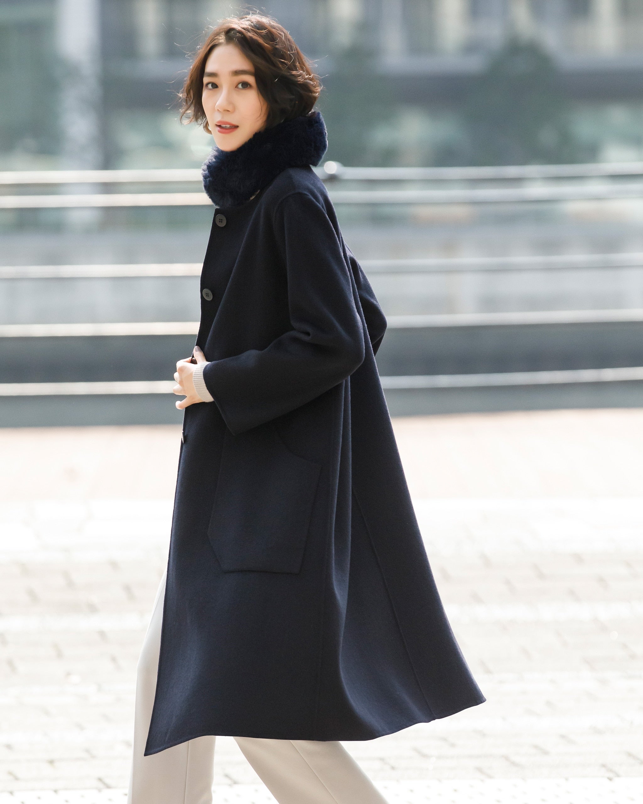 今期最終お値下げ⭐︎トゥモローランド ウールダブルフェイス ノー