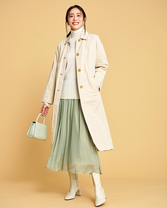 マジカルサーモ・リバーシブルトレンチ