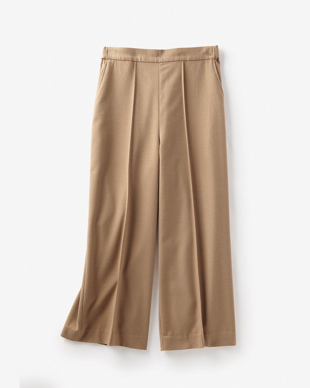 Theory　ウールクロップドパンツ　キャメルベージュ Theoryウールクロップドパンツキャメルベージュ