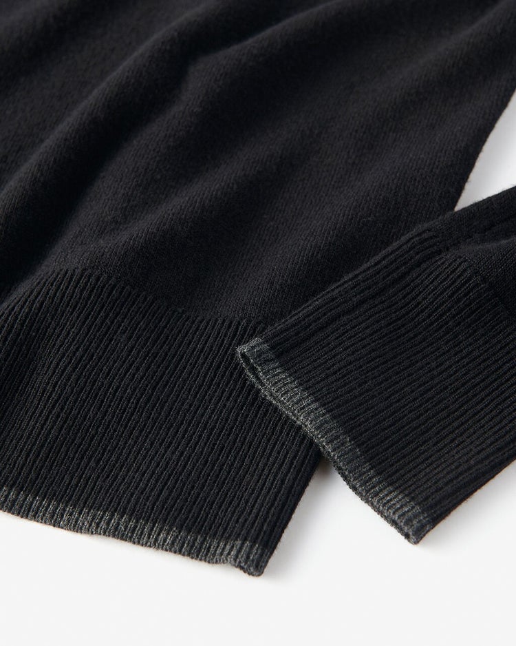 ハイネックアンサンブル・シルクフィール 詳細画像 ブラック 3