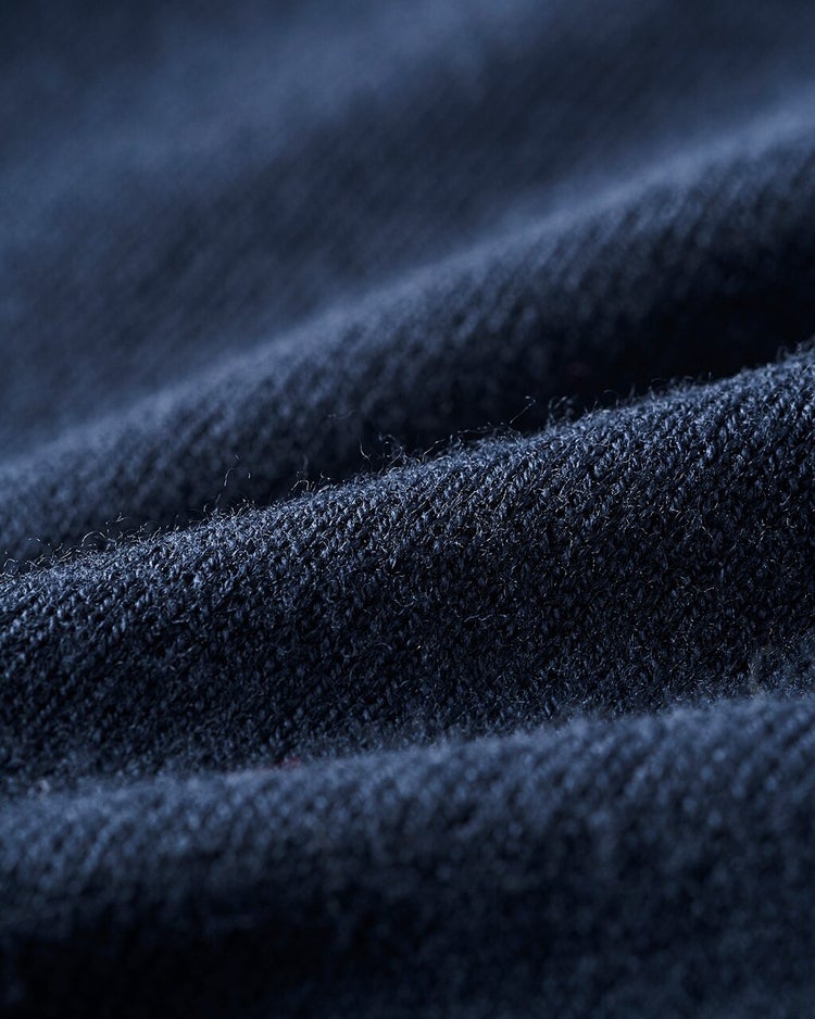 ハイネックアンサンブル・シルクフィール 詳細画像 ミッドナイトブルー 5