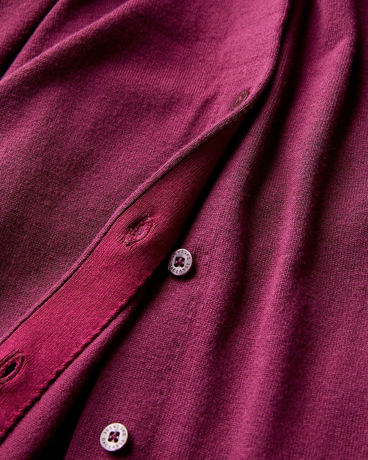 ハイネックアンサンブル・シルクフィール 詳細画像 パープル 4