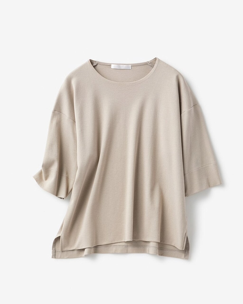 抜け感クルーネック／５分袖・ドゥクラッセTシャツ/40代50代からの 