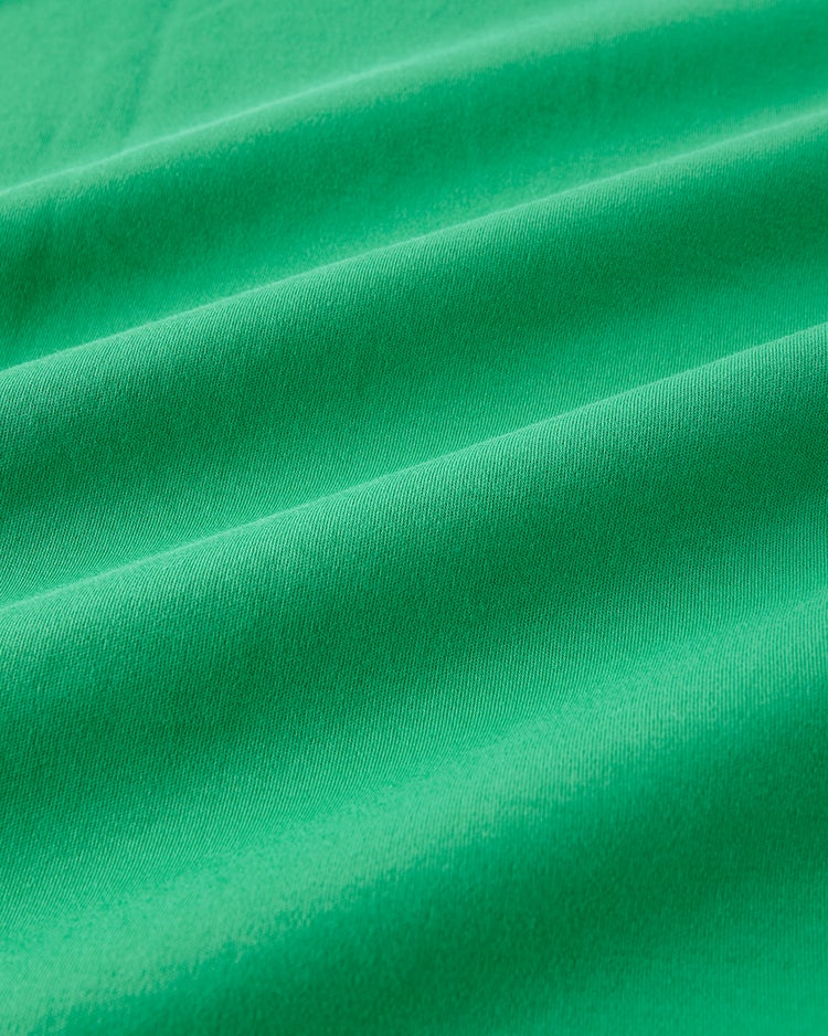 抜け感クルーネック／５分袖・ドゥクラッセTシャツ 詳細画像 グリーン 2
