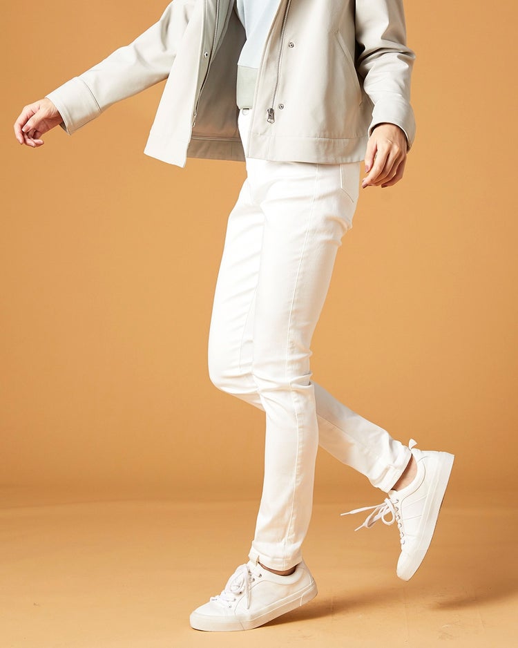 ミラクルストレッチ・5ポケットパンツ 詳細画像 ホワイト 1